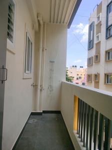 Bedroom One Image of 1100 Sq.ft 2 BHK Apartment / Flat for rent in Marathahalli Bengaluru for Rs. 42000