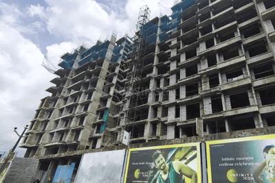 Image of 925 Sq.ft 2 BHK Apartment / Flat for sale in Infinity Icon, Shedung, Navi Mumbai for Rs. 4600000