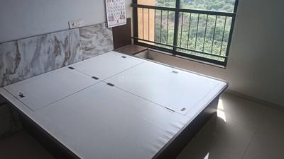 Bedroom Image of 1000 Sq.ft 2 BHK Apartment / Flat for rent in Shapoorji Pallonji Joyville Hadapsar Annexe, Shewalewadi Pune for Rs. 28000