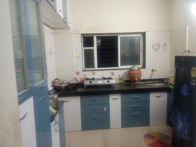 Kitchen Image of 660 Sq.ft 2 BHK Apartment / Flat for rent in Shivkrupa Prestige, Dhayari Pune for Rs. 17000