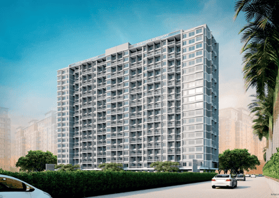 Image of 1300 Sq.ft 2 BHK Apartment / Flat for sale in Happy Home Sarvoday Symphony, Thakurli, Thane for Rs. 7300000