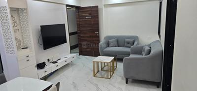 Hall Image of 600 Sq.ft 1 BHK Apartment / Flat for rent in Landmark Garden, Kalyani Nagar Pune for Rs. 40000