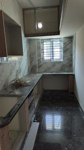 Kitchen Image of 699 Sq.ft 1 BHK Builder Floor for rent in Mahadevapura Bengaluru for Rs. 25000