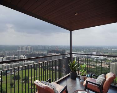 Balcony Image of 1750 Sq.ft 3 BHK Apartment / Flat for sale in Reflection, Shela Ahmedabad for Rs. 9200000