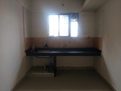 Kitchen Image of 650 Sq.ft 1 BHK Apartment / Flat for sale in Magarpatta Heliconia, Hadapsar Pune for Rs. 7200000