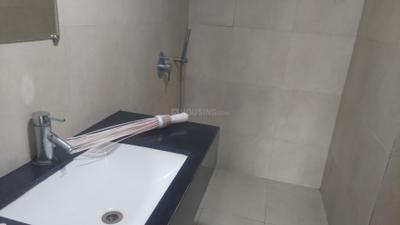 Bathroom Image of 640 Sq.ft 1 RK Studio for rent in Lodha Belmondo, Gahunje Pune for Rs. 32000