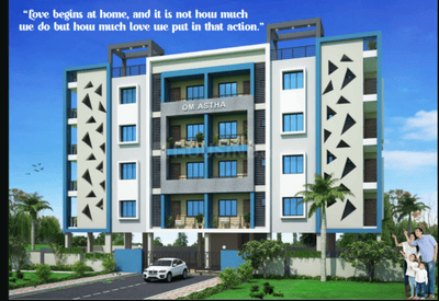 Image of 1782 Sq.ft 3 BHK Apartment / Flat for sale in Jharapada, Bhubaneswar for Rs. 9100000
