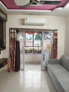 Living Room Image of 850 Sq.ft 2 BHK Apartment / Flat for sale in Indira Nagar Nashik for Rs. 3600000