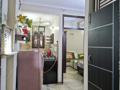 Living Room Image of 650 Sq.ft 2 BHK Builder Floor for rent in Tilak Nagar New Delhi for Rs. 24999
