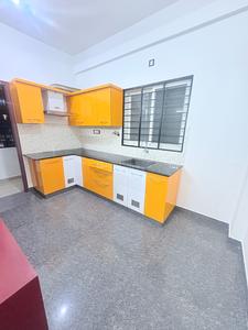 Kitchen Image of 700 Sq.ft 1 BHK Independent House for rent in Murugeshpalya Bengaluru for Rs. 24000