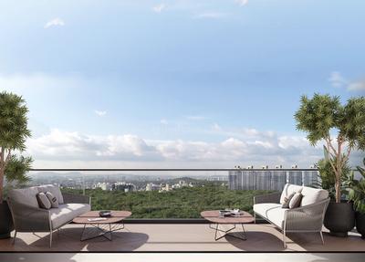 Balcony Image of 1942 Sq.ft 3 BHK Apartment / Flat for sale in Yoo One Phase I, Mohammed Wadi Pune for Rs. 26800000