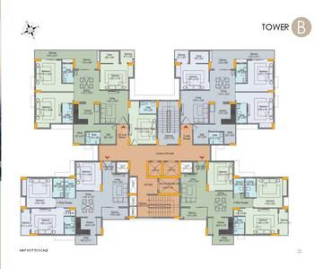 Image of 2400 Sq.ft 3.5 BHK Apartment / Flat for sale in Aryavarta, Phulnakhara, Cuttack for Rs. 13200000