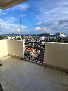 Balcony Image of 1438 Sq.ft 3 BHK Apartment / Flat for rent in Hengrabari Guwahati for Rs. 26000
