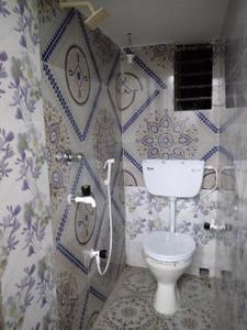 Bathroom Image of 350 Sq.ft 1 RK Villa for rent in New Town Kolkata for Rs. 7000