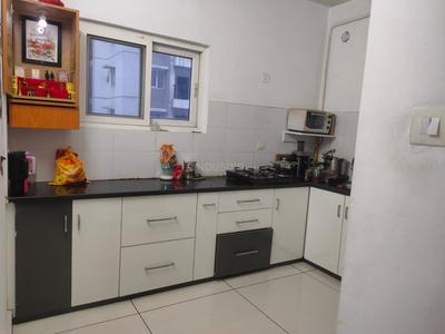 Kitchen Image of 970 Sq.ft 2 BHK Apartment / Flat for sale in Cybercity Rainbow Vistas Rock Garden, Borabanda Hyderabad for Rs. 12000000