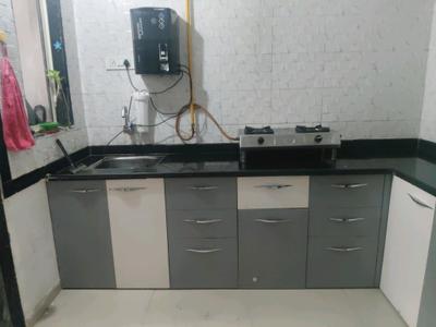 Kitchen Image of 1650 Sq.ft 3 BHK Apartment / Flat for sale in SP Nirvana, Ghuma Ahmedabad for Rs. 7500000