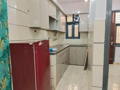 Kitchen Image of 800 Sq.ft 2 BHK Builder Floor for rent in Uttam Nagar New Delhi for Rs. 16500
