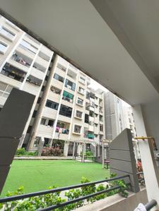 Balcony Image of 1250 Sq.ft 2 BHK Apartment / Flat for rent in MGR Sahaj Residency, Tejpur Gadbadi Indore for Rs. 27000