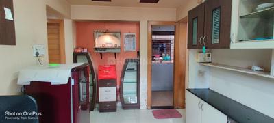 Kitchen Image of 1500 Sq.ft 3 BHK Apartment / Flat for rent in Aditya Garden City, Warje Pune for Rs. 45000