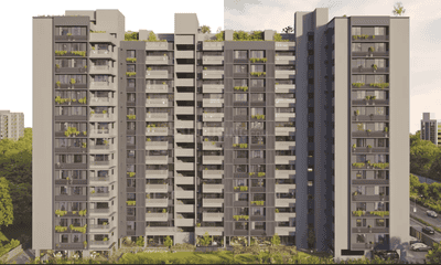 Image of 2250 Sq.ft 3 BHK Apartment / Flat for sale in Aavishkar Atlantis Elevate, Vaishno Devi Circle, Ahmedabad for Rs. 12500000