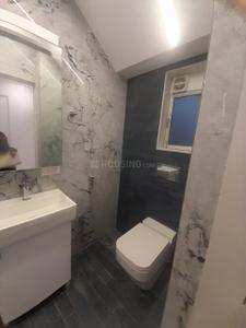 Bathroom Image of 750 Sq.ft 1 BHK Apartment / Flat for rent in Cumballa Hill Mumbai for Rs. 135000