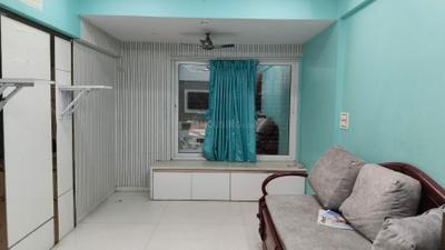 Living Room Image of 650 Sq.ft 1 BHK Apartment / Flat for rent in CIDCO Fam CHS, Kopar Khairane Navi Mumbai for Rs. 40000