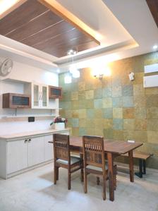 Dining Area Image of 2571 Sq.ft 3 BHK Apartment / Flat for rent in HSR Layout Bengaluru for Rs. 120000