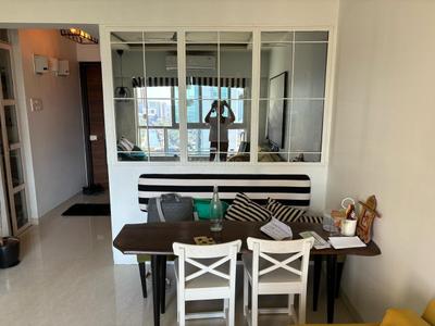 Hall Image of 550 Sq.ft 1 BHK Apartment / Flat for rent in Yash Vimala Nivas, Goregaon West Mumbai for Rs. 55000