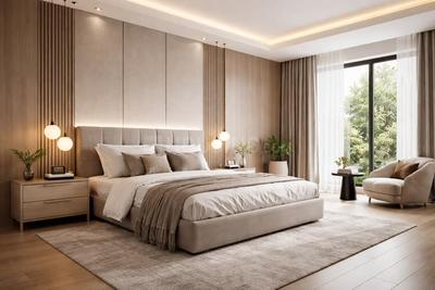Bedroom Image of 993 Sq.ft 3 BHK Apartment / Flat for sale in Bhoomi Simana Building 2, Parel Mumbai for Rs. 55000000