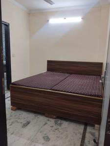 Bedroom Image of 450 Sq.ft 1 BHK Builder Floor for rent in Dabri New Delhi for Rs. 12000