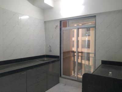 Kitchen Image of 660 Sq.ft 1 BHK Apartment / Flat for sale in Munish Emonics Tower, Vasai East Vasai for Rs. 3877000