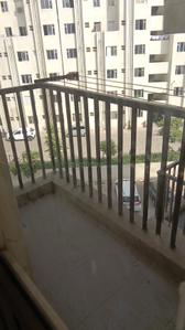 Balcony Image of 900 Sq.ft 2 BHK Builder Floor for rent in UCHDPL Wave Executive Floors G, Wave City Ghaziabad for Rs. 14000
