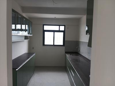 Kitchen Image of 1100 Sq.ft 3 BHK Apartment / Flat for rent in Shruti Radhe Windsun, Charholi Budruk Pune for Rs. 25000