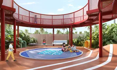 Image of 1241 Sq.ft 2 BHK Apartment / Flat for sale in Asset Butterflies, Kakkanad, Kochi for Rs. 9500000
