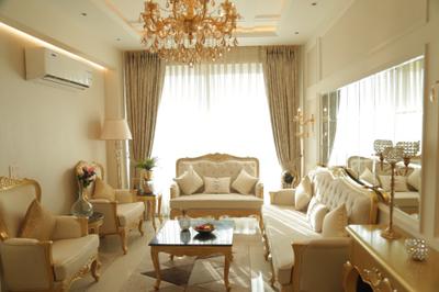 Hall Image of 1737 Sq.ft 3 BHK Apartment / Flat for sale in Green Valley Residencia, Gazipur Zirakpur for Rs. 10300000