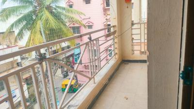Balcony Image of 700 Sq.ft 1 BHK Apartment / Flat for rent in BTM Layout Bengaluru for Rs. 21000