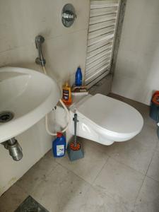 Common Bathroom Image of 400 Sq.ft 1 BHK Apartment / Flat for sale in Shraddha Vardaan Plaza, Bhandup West Mumbai for Rs. 7500000