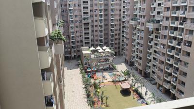Living Room Image of 1809 Sq.ft 3 BHK Apartment / Flat for rent in Swagat Queens Land, Sargasan Gandhinagar for Rs. 25000