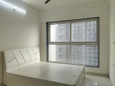 Bedroom Image of 735 Sq.ft 2 BHK Apartment / Flat for sale in Ajmera Yogi Hills, Mulund West Mumbai for Rs. 13800000