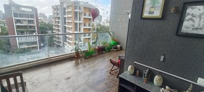 Balcony Image of 1550 Sq.ft 3 BHK Apartment / Flat for sale in Beverly Hills Tower D To E, Baner Pune for Rs. 20500000