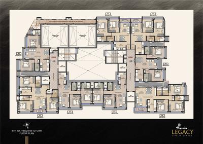 Image of 750 Sq.ft 2 BHK Apartment / Flat for sale in Swastik Legacy, Chembur, Mumbai for Rs. 21000000