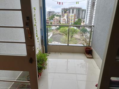 Balcony Image of 640 Sq.ft 1 BHK Apartment / Flat for sale in Wakad Pune for Rs. 5600000