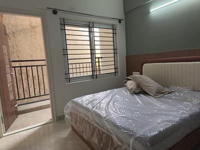 Bedroom Image of 900 Sq.ft 1 BHK Builder Floor for rent in Mahadevapura Bengaluru for Rs. 35200
