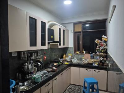 Kitchen Image of 1450 Sq.ft 3 BHK Apartment / Flat for sale in Dhankar Apartment, Neb Sarai New Delhi for Rs. 7500000