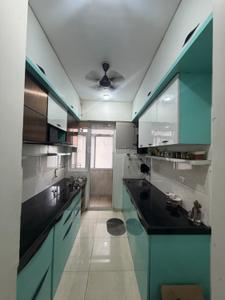 Kitchen Image of 580 Sq.ft 2 BHK Apartment / Flat for rent in Mahindra Centralis, Pimpri Pune for Rs. 35000