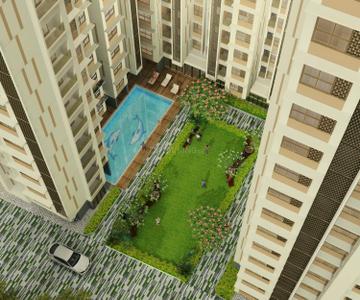 Image of 1270 Sq.ft 3 BHK Apartment / Flat for sale in Bramhacorp August Towers PH 2, Wadgaon Sheri, Pune for Rs. 14100000