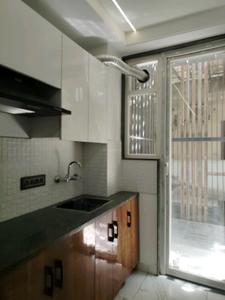 Kitchen Image of 1500 Sq.ft 1 BHK Builder Floor for rent in HUDA Plot Sector 42, Sector 43 Gurgaon for Rs. 50000