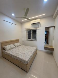 Bedroom Image of 1700 Sq.ft 3 BHK Apartment / Flat for rent in Madhapur Hyderabad for Rs. 60000