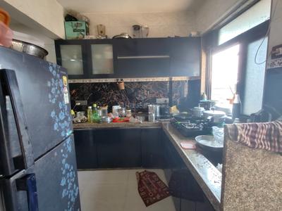 Kitchen Image of 1200 Sq.ft 2 BHK Apartment / Flat for rent in Gurudatta Bhaurao Park, Rabale Navi Mumbai for Rs. 28500