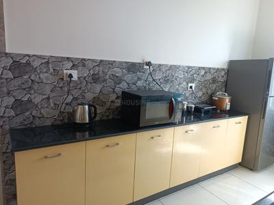 Kitchen Image of 1080 Sq.ft 2 BHK Apartment / Flat for rent in Brigade Orchards, Boodihal Bengaluru for Rs. 35000